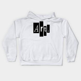 Blocks of Art Kids Hoodie